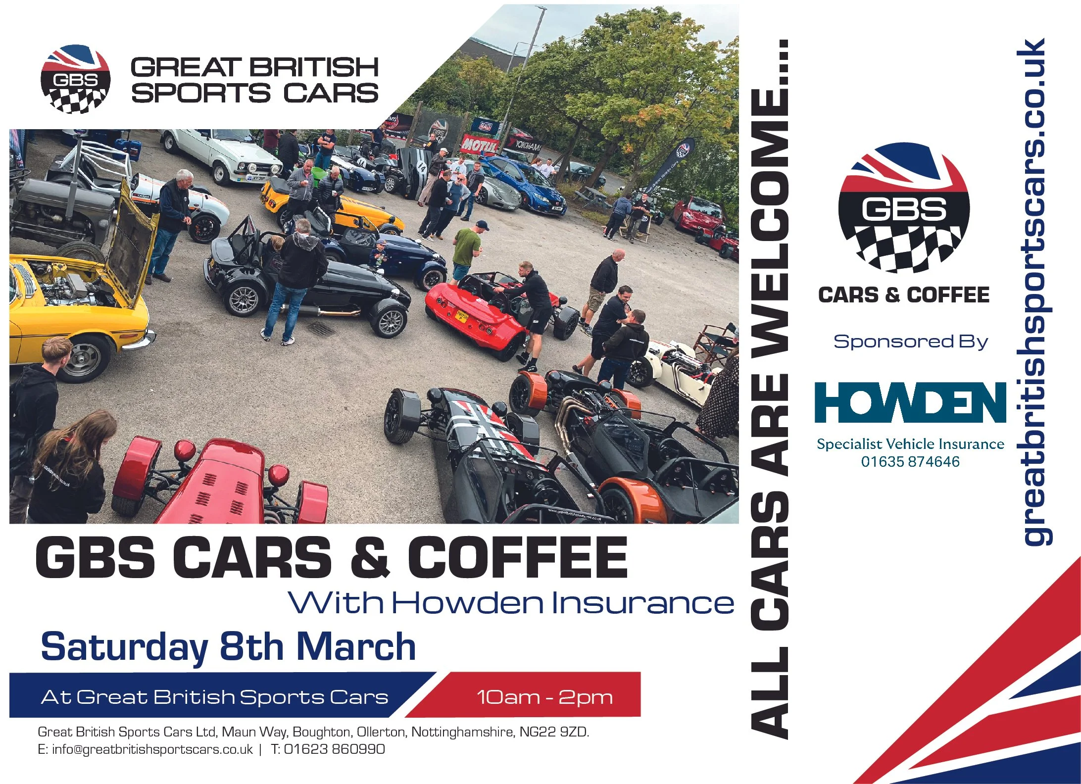 GBS Cars & Coffee - Sponsored By Howden Insurance