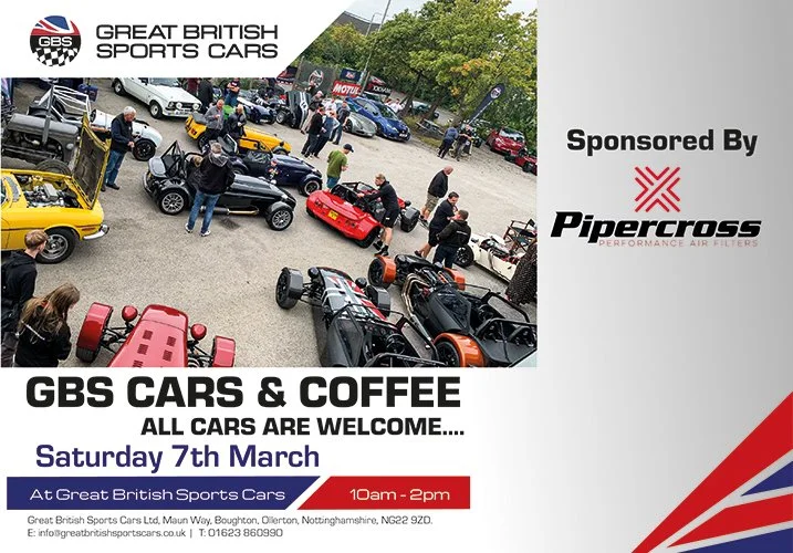 GBS Cars &amp; Coffee - Sponsored By Pipercross Air Filters
