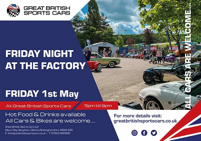 GBS Friday Night at the Factory - May....
