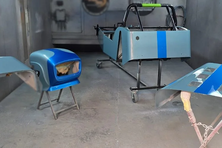 Behind the scenes at paint..... Make Your Zero Truly Yours  