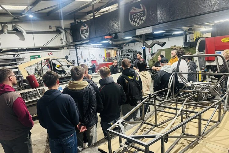 Inspiring the Next Generation - West Notts College Students enjoy a factory tour.... 