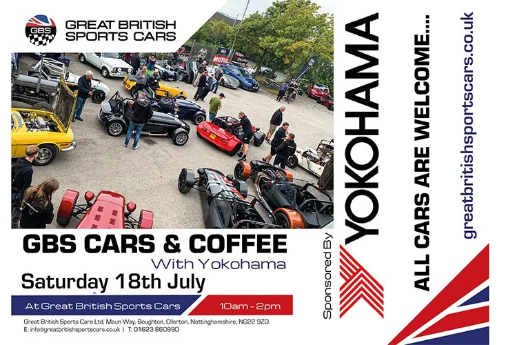 GBS Cars &amp; Coffee event sponsored by Yokohama Tyres is happening on Saturday 18th July.... 