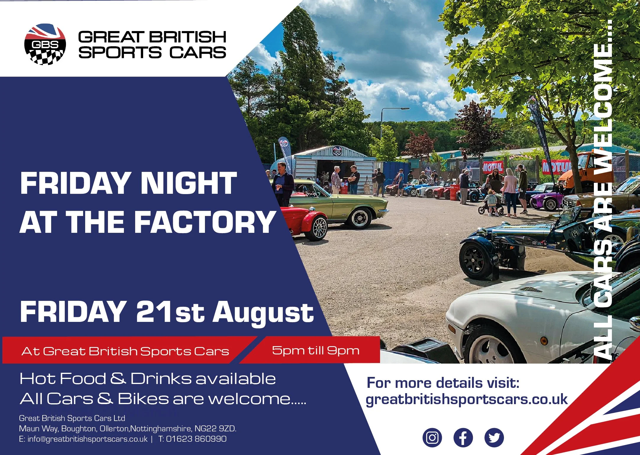 GBS Friday Night at the Factory - August....