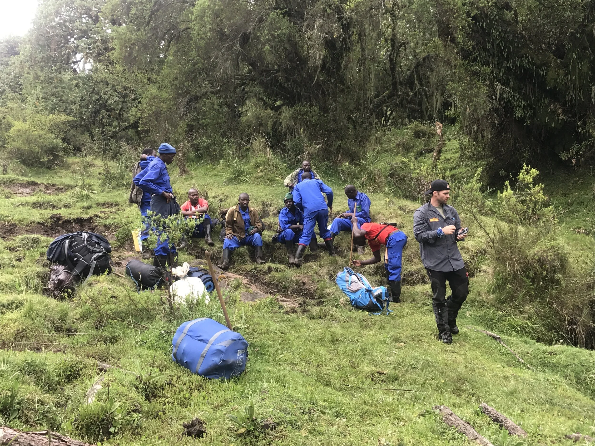 Photo by Gabriele Brown   Taking a break