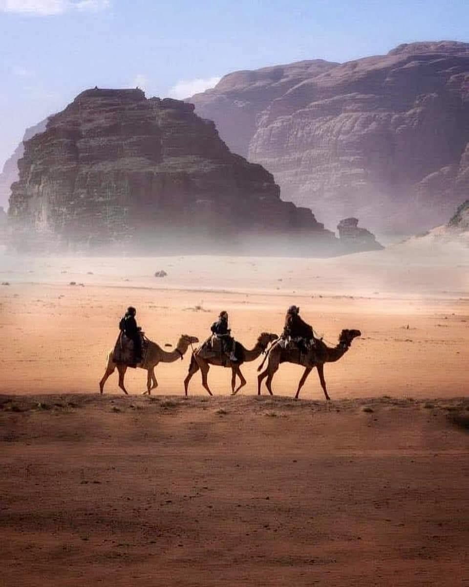 Wadi Rum (Arabic: وادي رم ) , Valley of the Moon