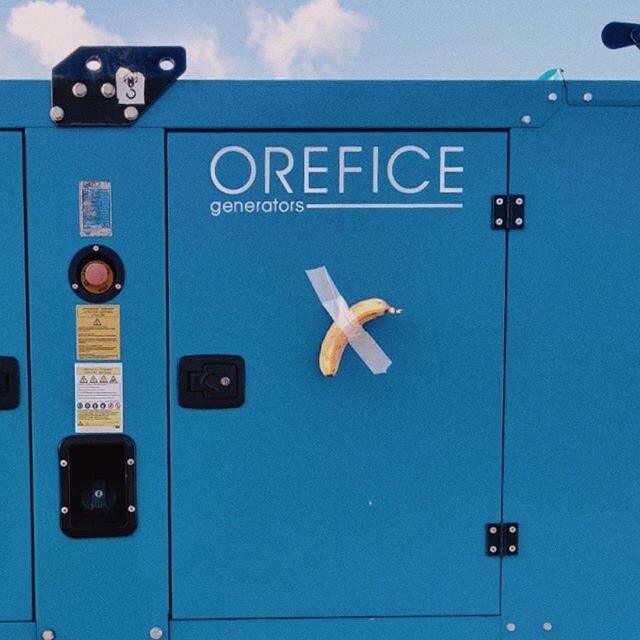We have always had a certain admiration for the works of art, moreover we produce them daily. 🧐🖌
Therefore, available for each type of generating set and only for today, here it is our &quot;special edition&quot;. 🍌🍌
(among other things it costs 