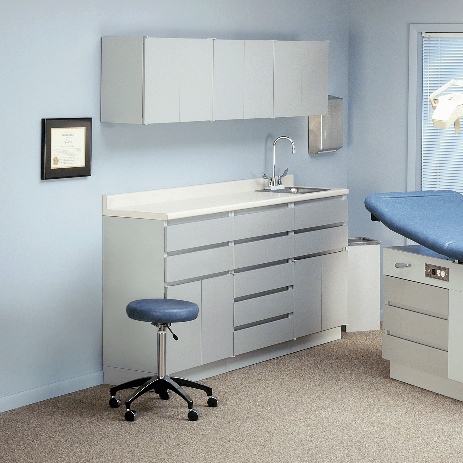 Medical Exam Room Cabinetry Enochs Examining Room Furniture