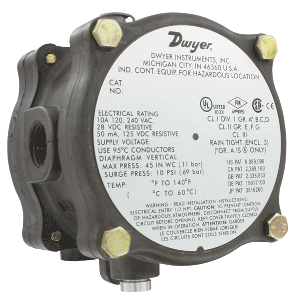 PRESSOTATS DIFFERENTIEL ATEX