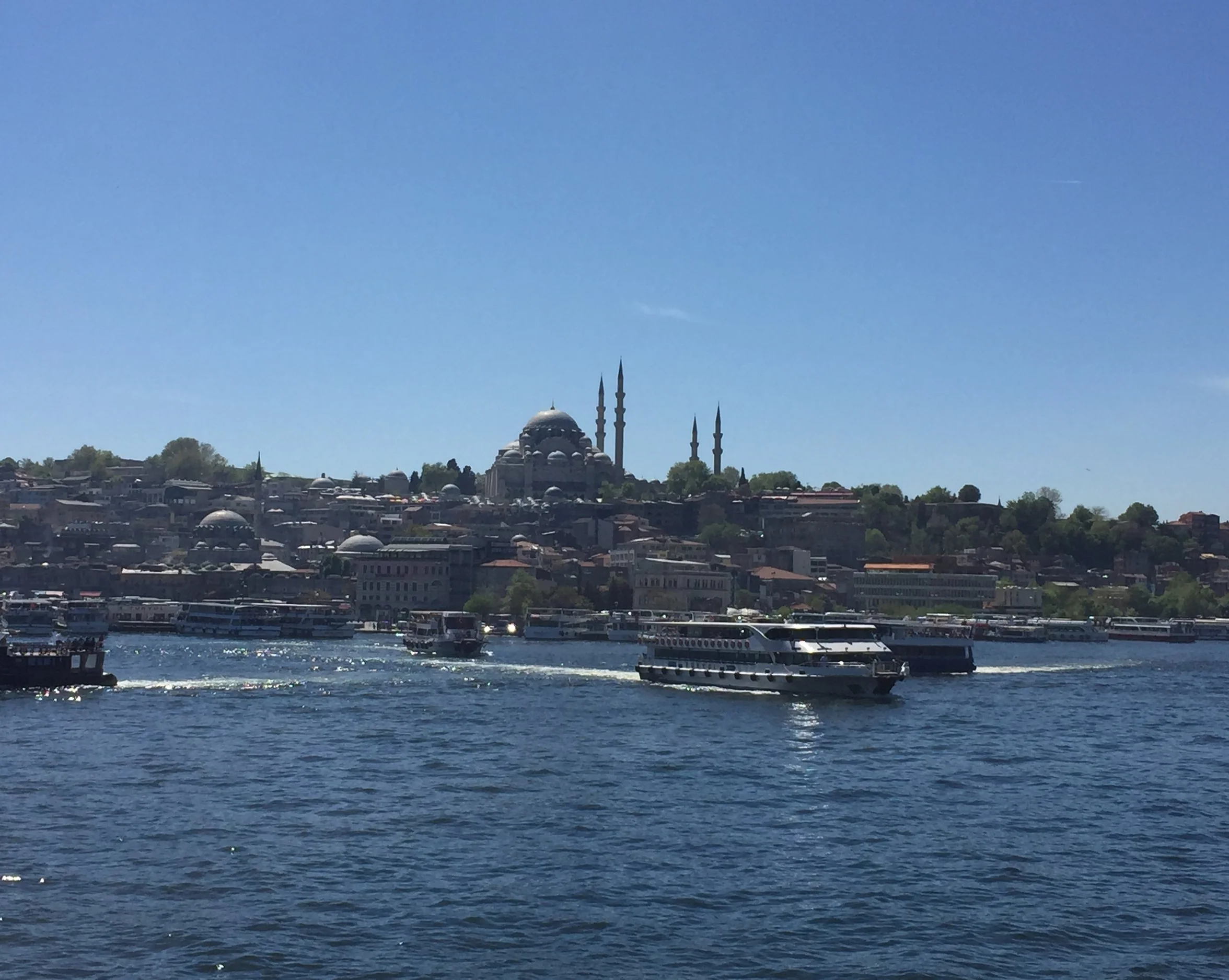 The Blue Mosque and the Bosphorus