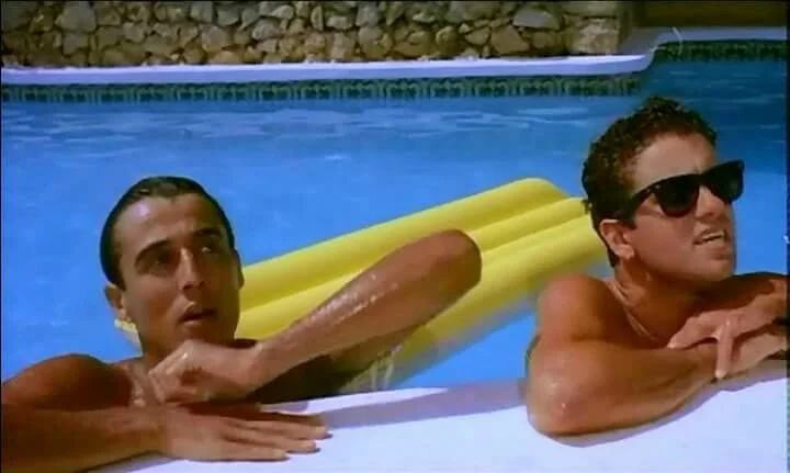 Wham's Club Tropicana video was filmed at Pikes. We had better inflatables ;-) 