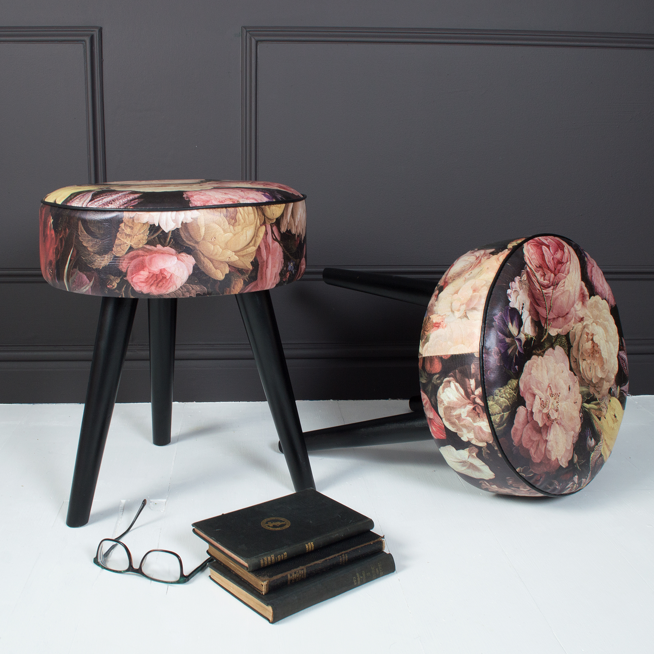   http://www.miafleur.com/floral-romance-stool  