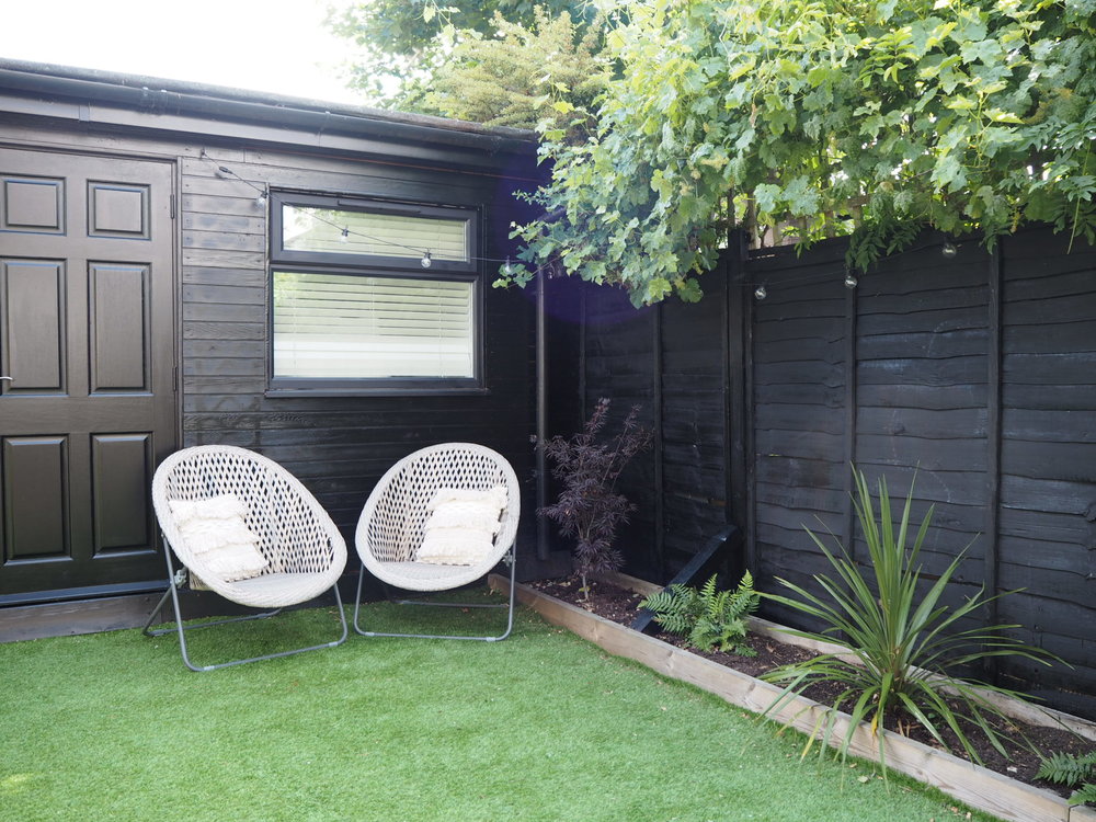 If In Doubt Paint It Black The Failsafe Way To Revive A Tired Garden Fence Or Shed Gold Is Neutral - Best Black Paint Color For Fence