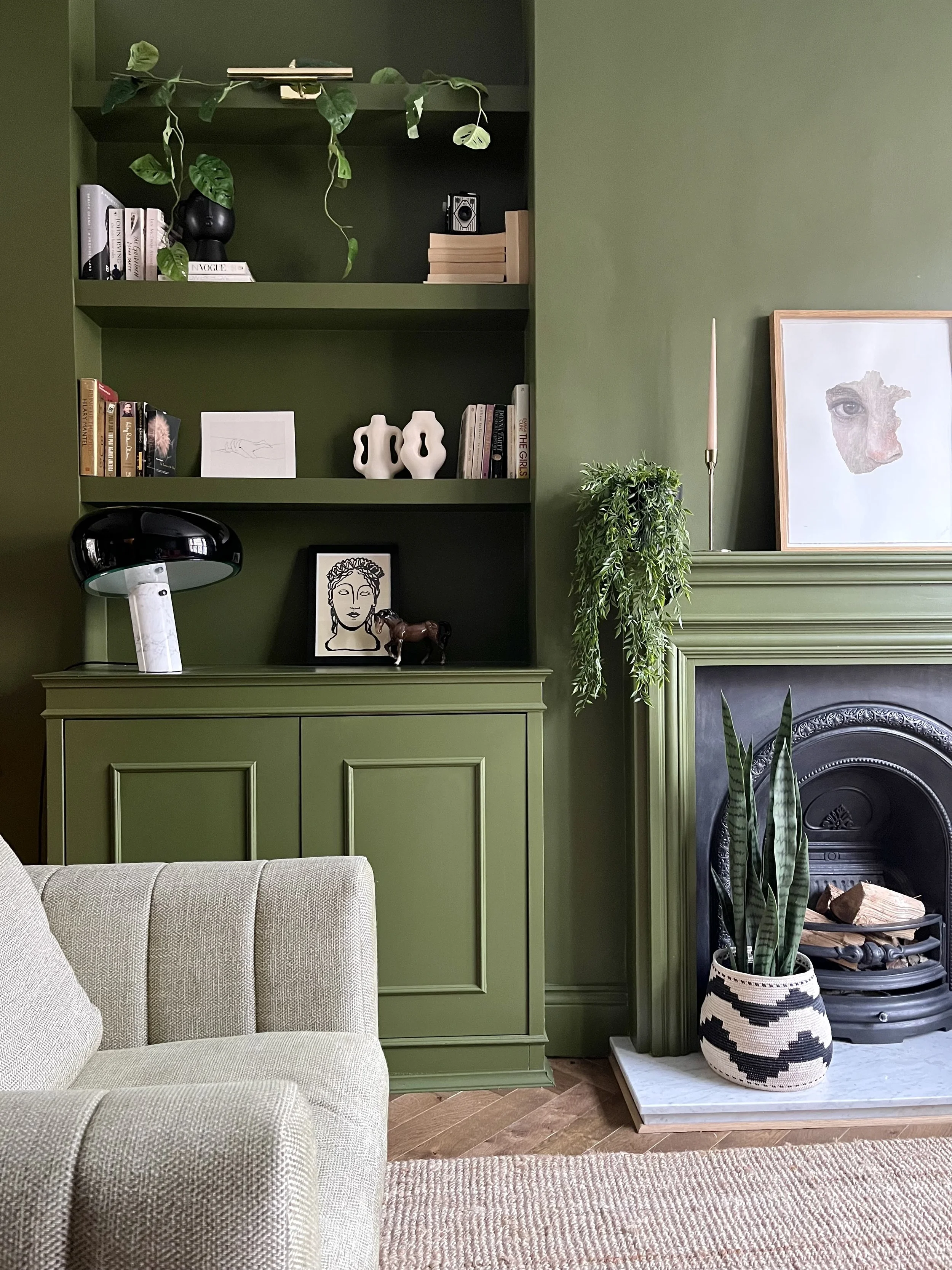 How To Style Faux Plants At Home — Gold is a Neutral