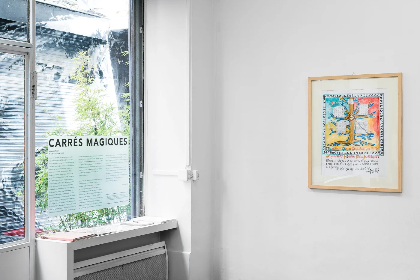 Carrés Magiques - Jacques Villeglé 2017 © Grégory Copitet