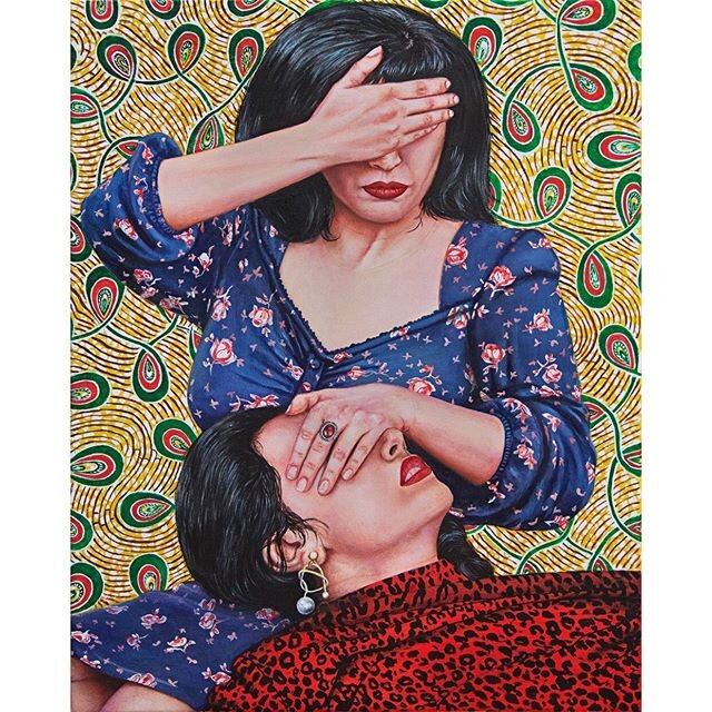 @nazaninpouyandeh
L&rsquo;invisible fi&egrave;vre
2020
huile sur toile / oil on canvas
40x60cm
.
J&rsquo;ai &eacute;t&eacute; chass&eacute;e du paradis
Soloshow
Galerie marais
&gt; 07.18
@parisgalleryweekend
.
.
.
.
.
.
.
.
.
#nazaninpouyandeh #artis