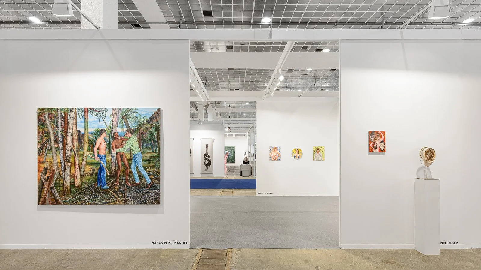  Vue du stand / stand view - Art Brussels 2023  © Grégory Copitet 