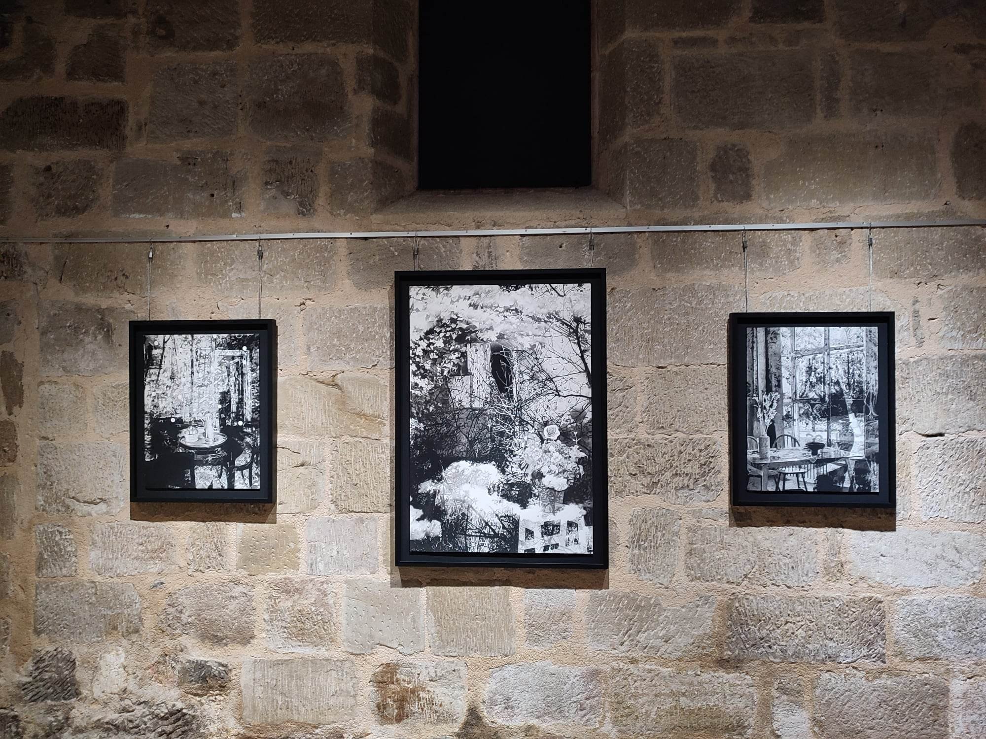   Vue d'exposition -  La douceur fleurie des étoiles -  Chapelle Saint-Libéral  © Sylvain Ciavaldini  