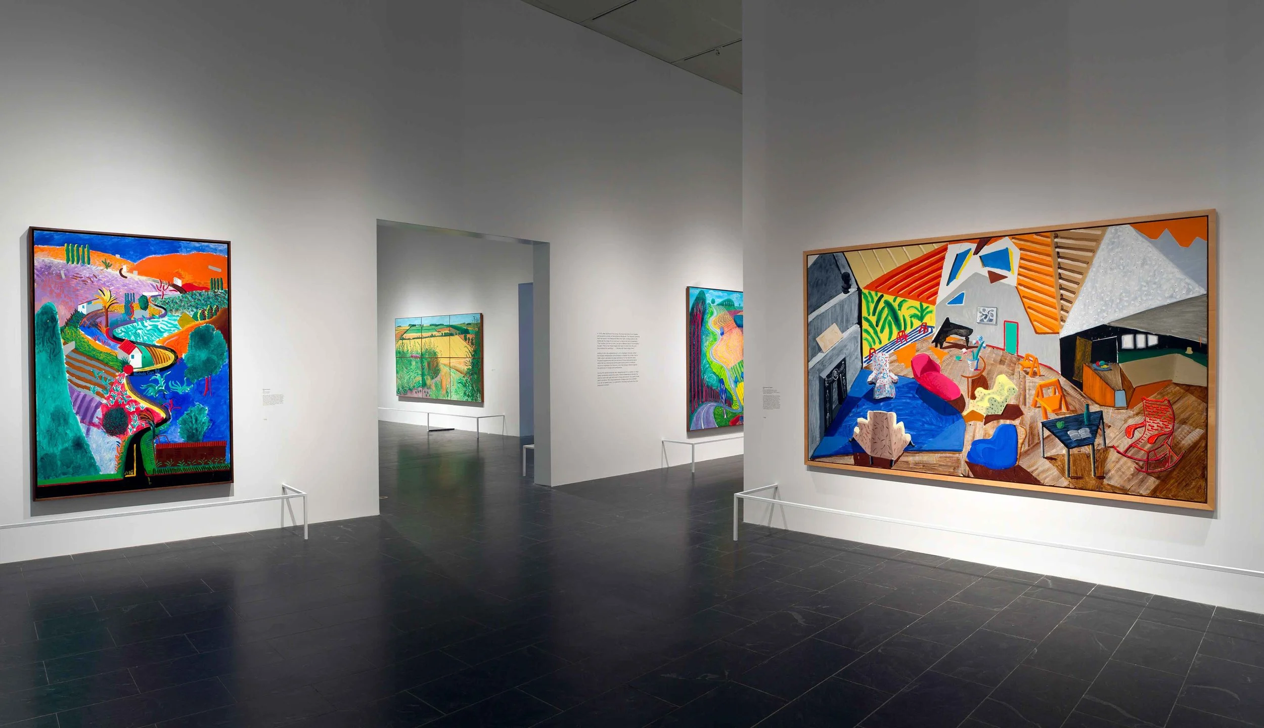David Hockney at The Met, 2017 | Gallery 6 | Assembled Views © The Metropolitan Museum of Art