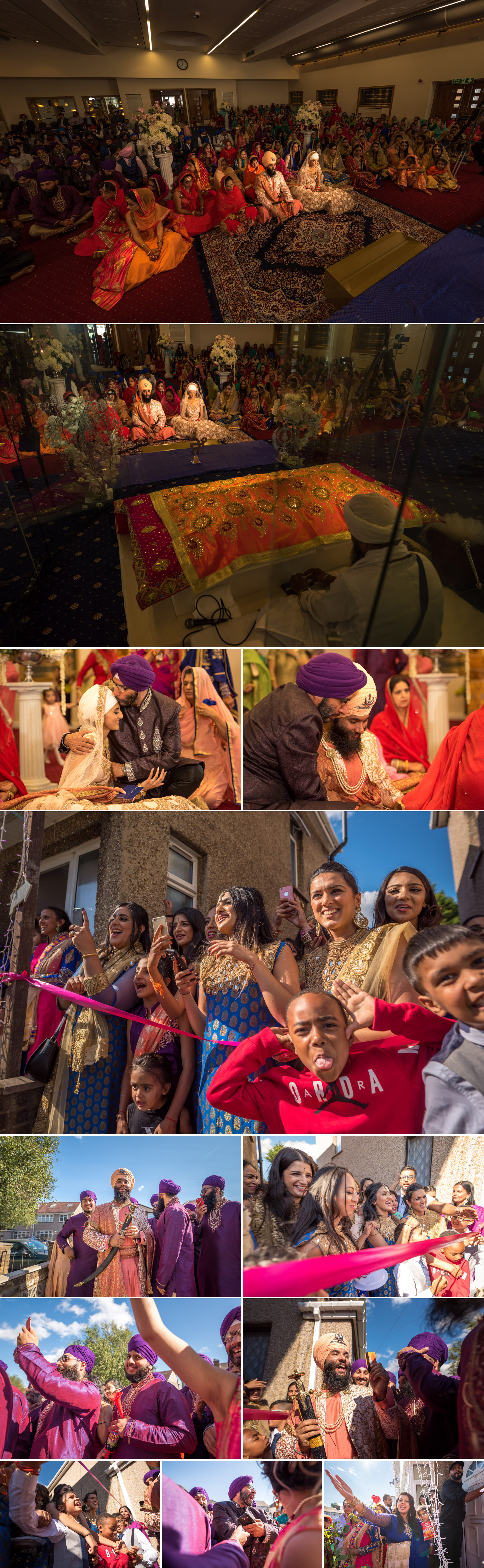 sikh wedding photography guru nanak sikh academy wedding springfield road 4