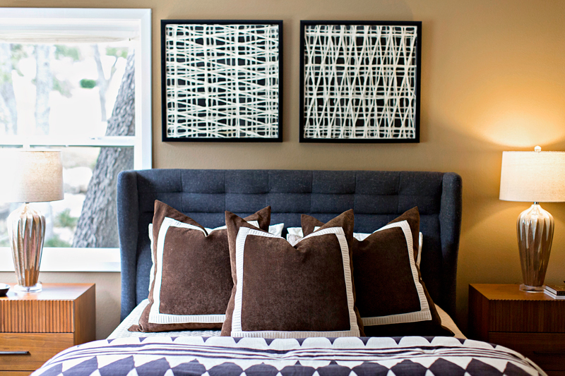 A layered bed is key to an eye catching bedroom. Every time I see my bed, I just want to fall into it. Yes- it is as soft and fluffy as it looks <3 