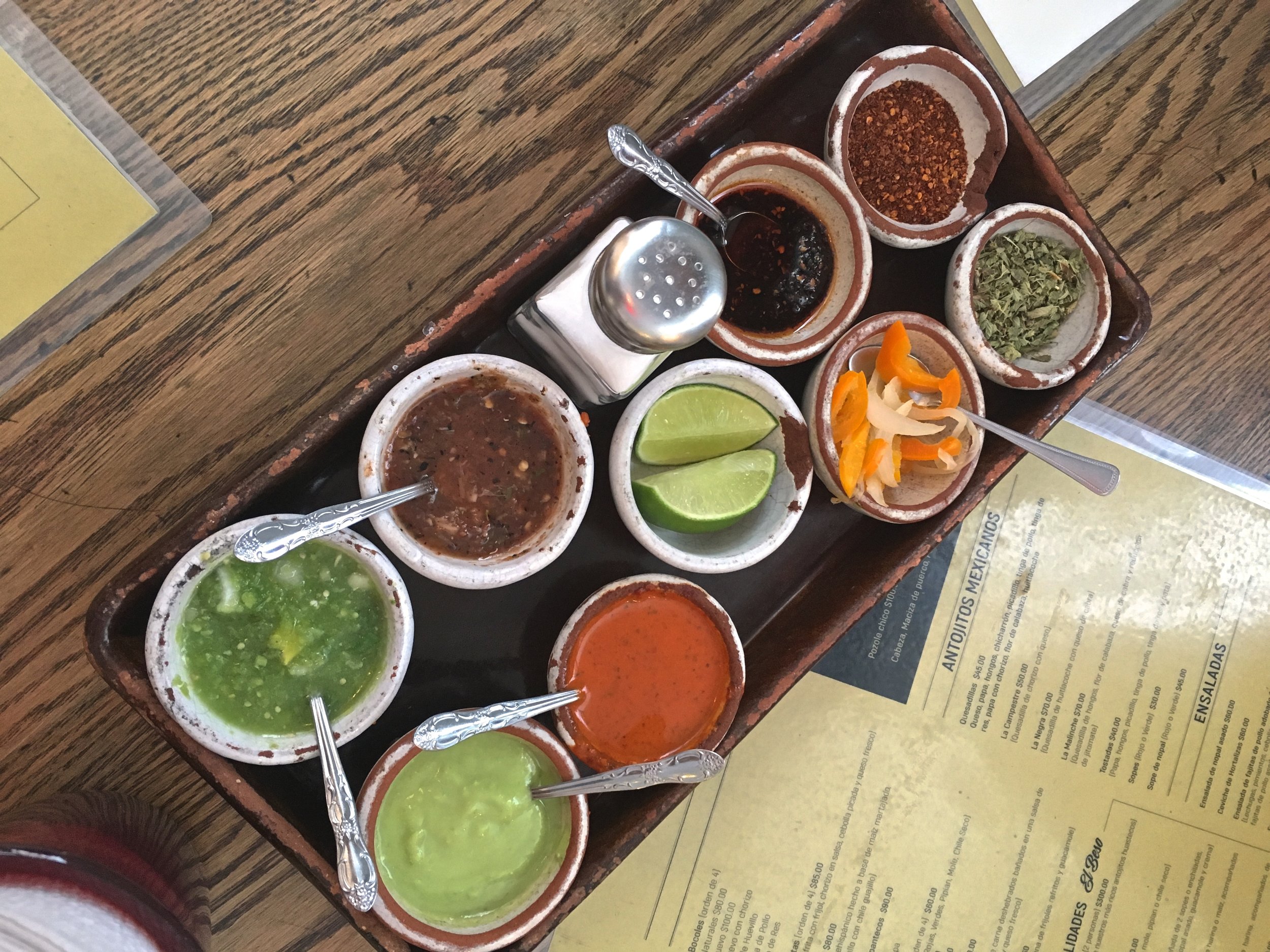 It's all about the salsa. 