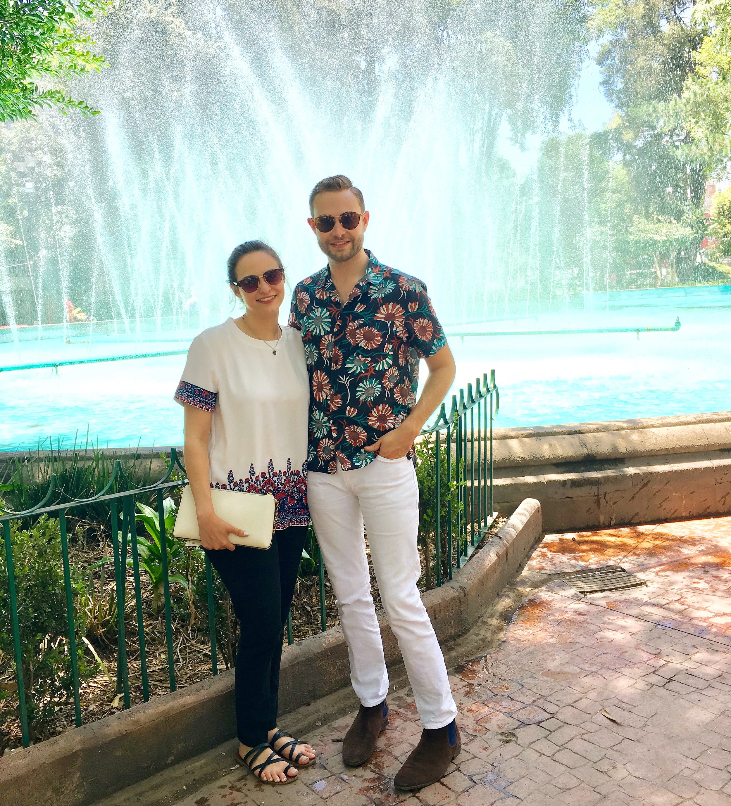 One of Mexico City's beloved fountains. 