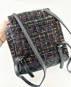 Chanel Tweed Urban Spirit Backpack — Nicole Cripe Style