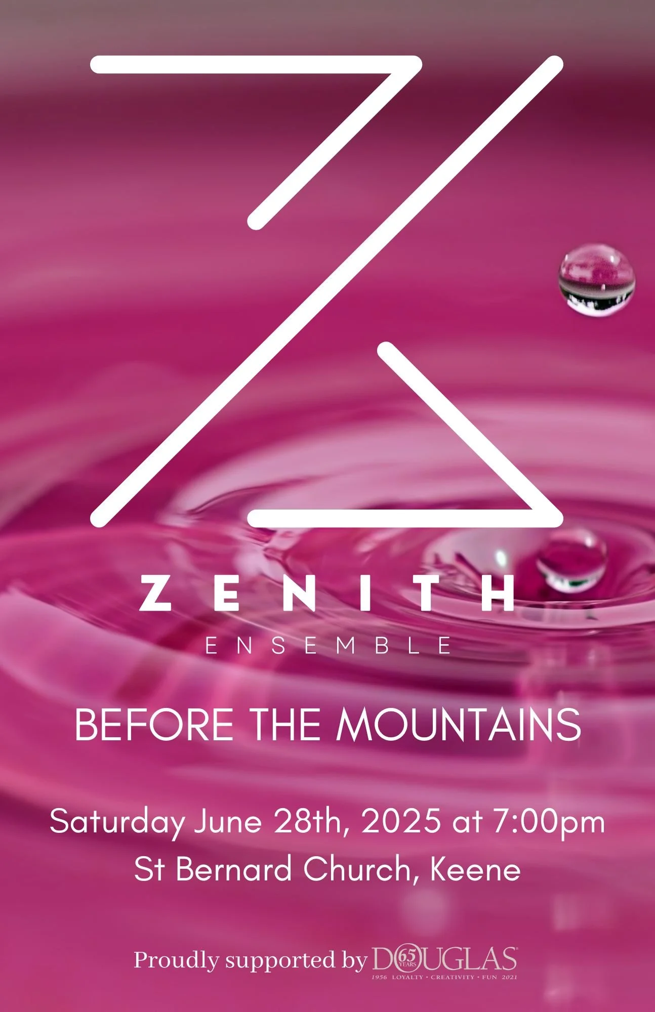 Zenith Ensemble presents 'Before the Mountains'