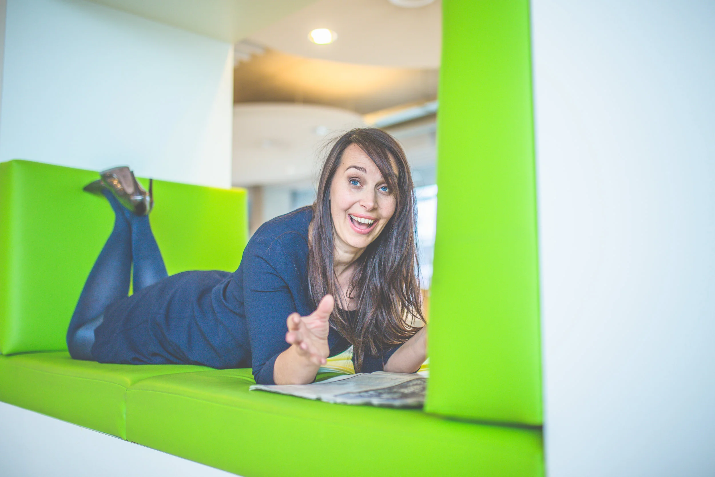 Enthusiasm on the leash