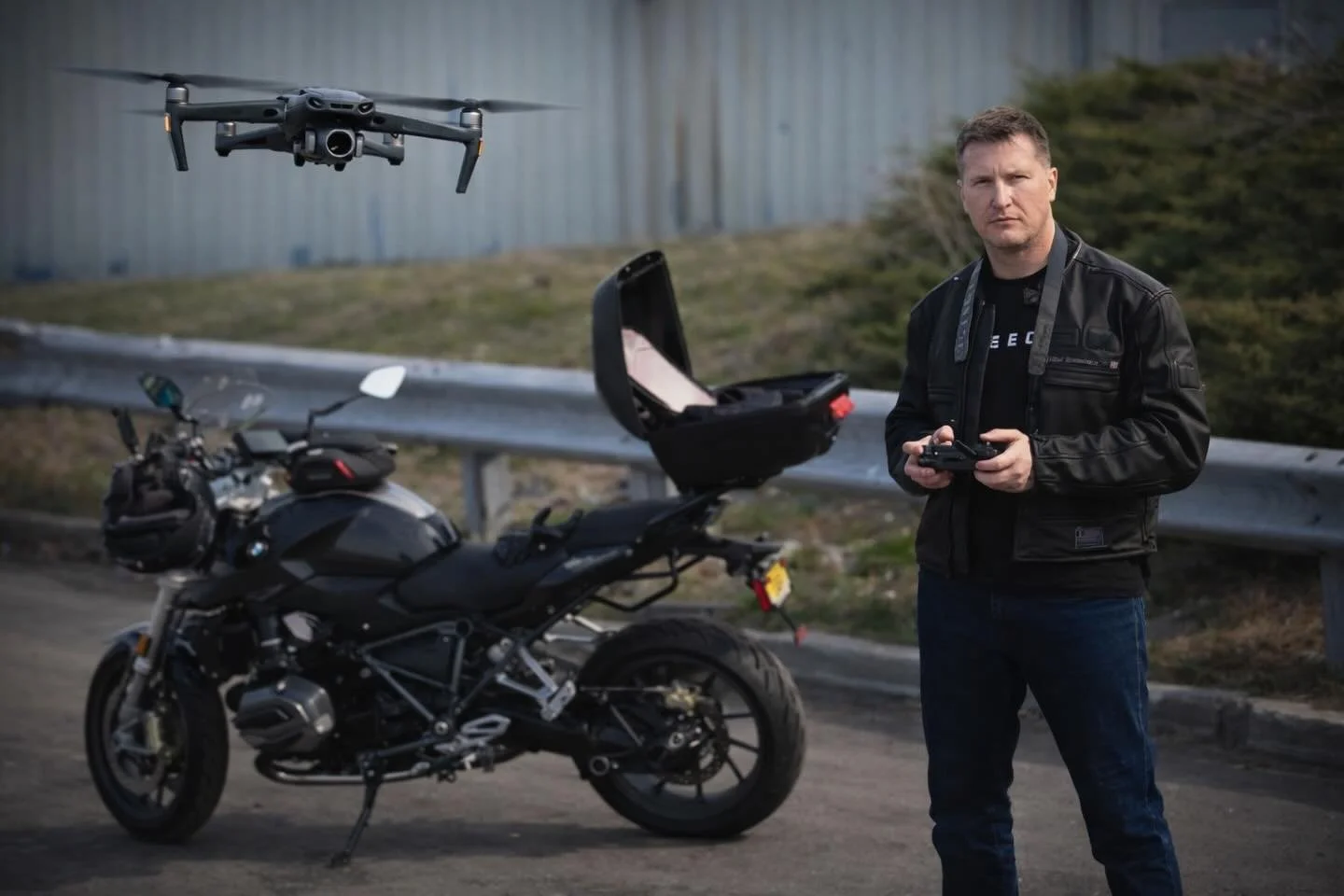 #njdrone #bmwmotorad #bmwr1200r #djiusa