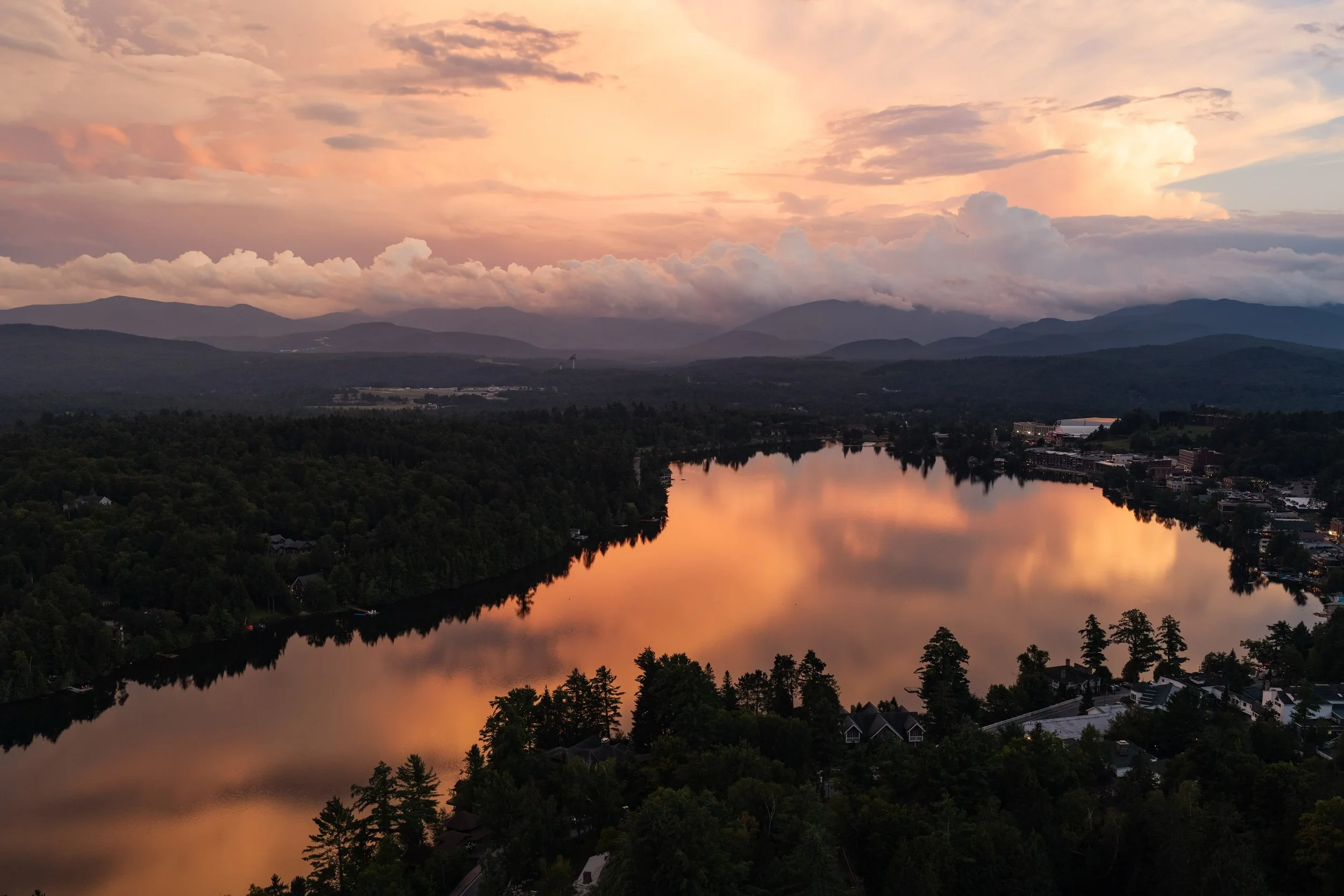 #mirrorlake #lakeplacid #djimavic4pro #njdrone