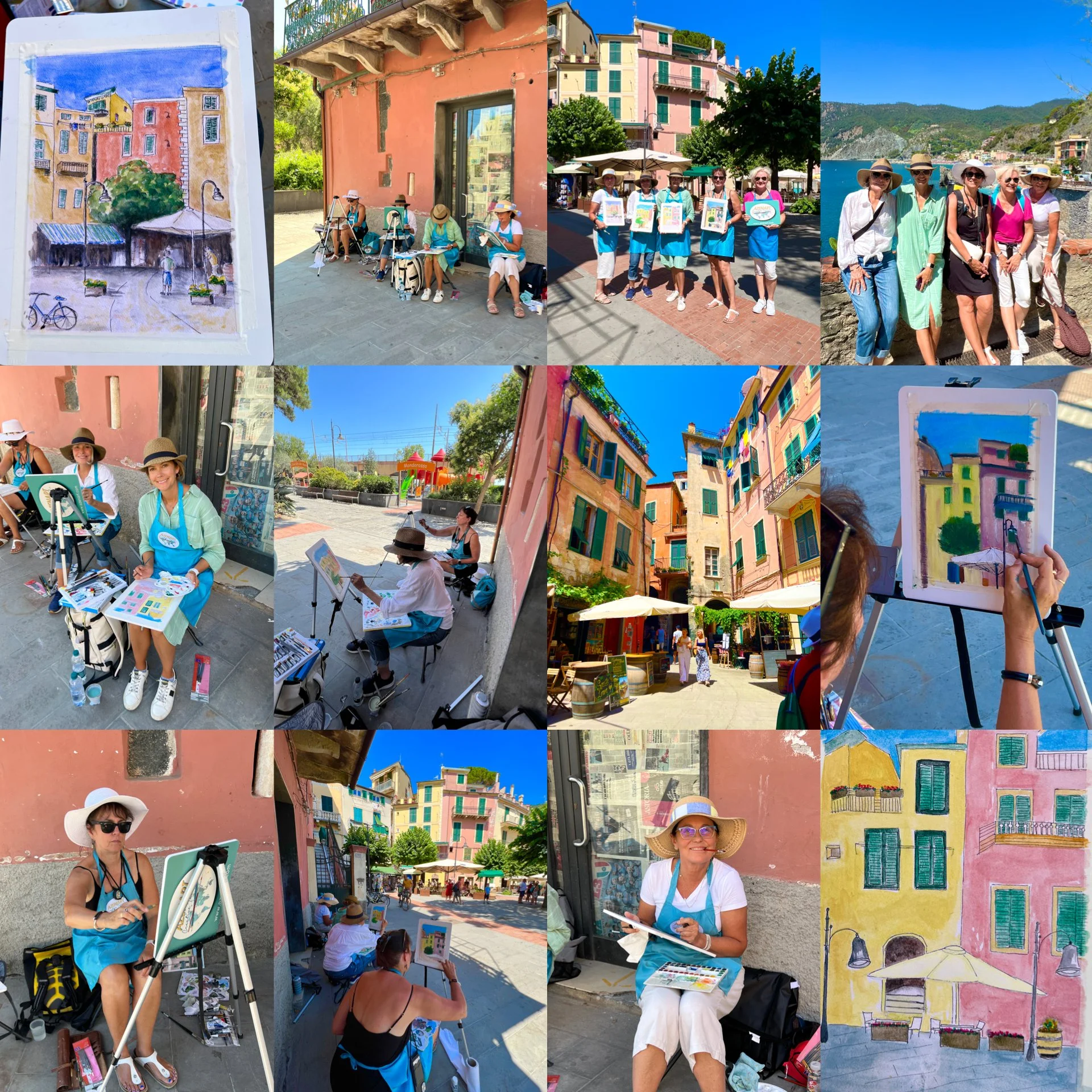ART RETREAT ITALY PAINTING HOLIDAYS CINQUE TERRE