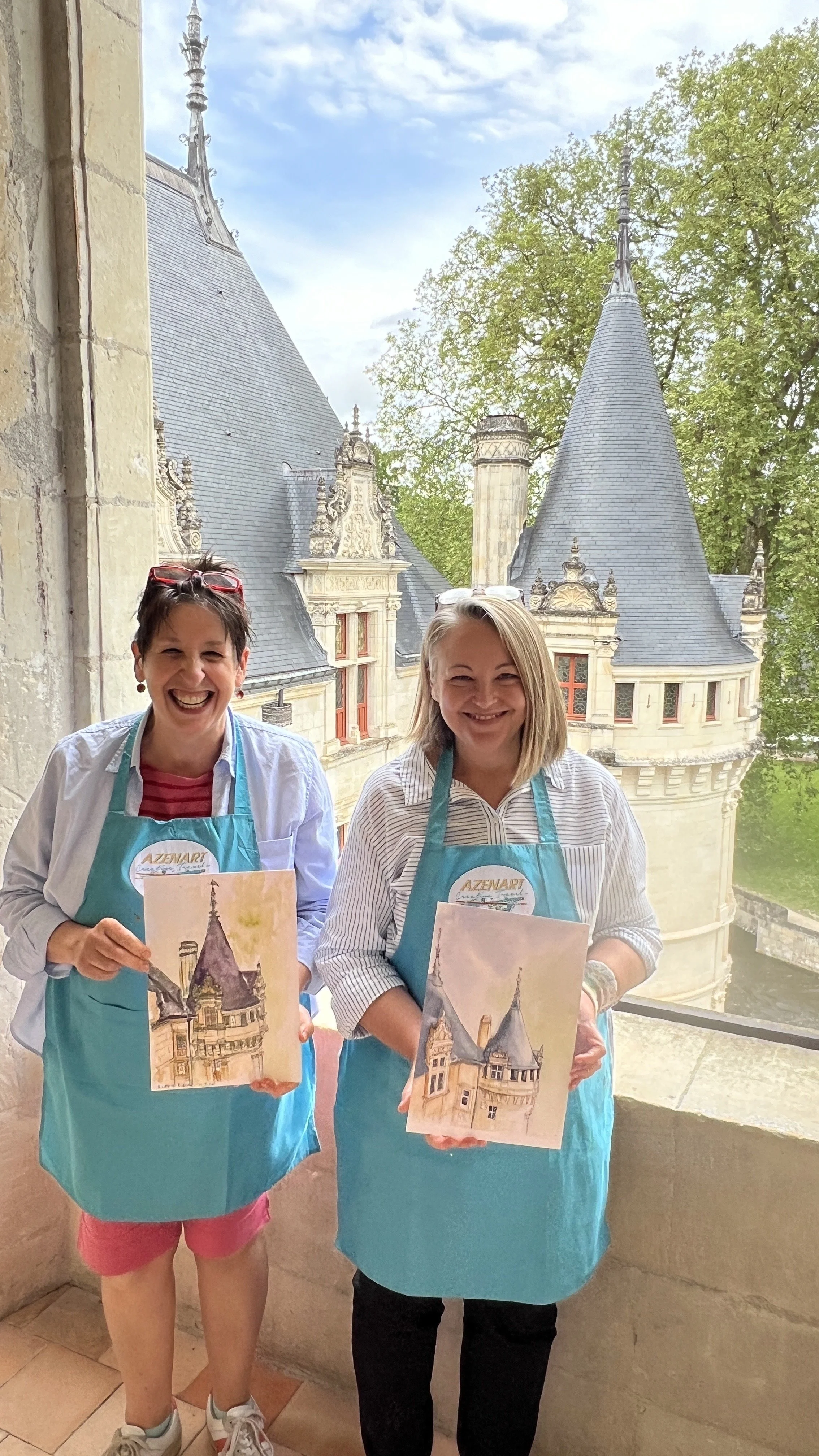 Painting Holiday and Wine Tasting in France painting holiday 2025 and 2026 