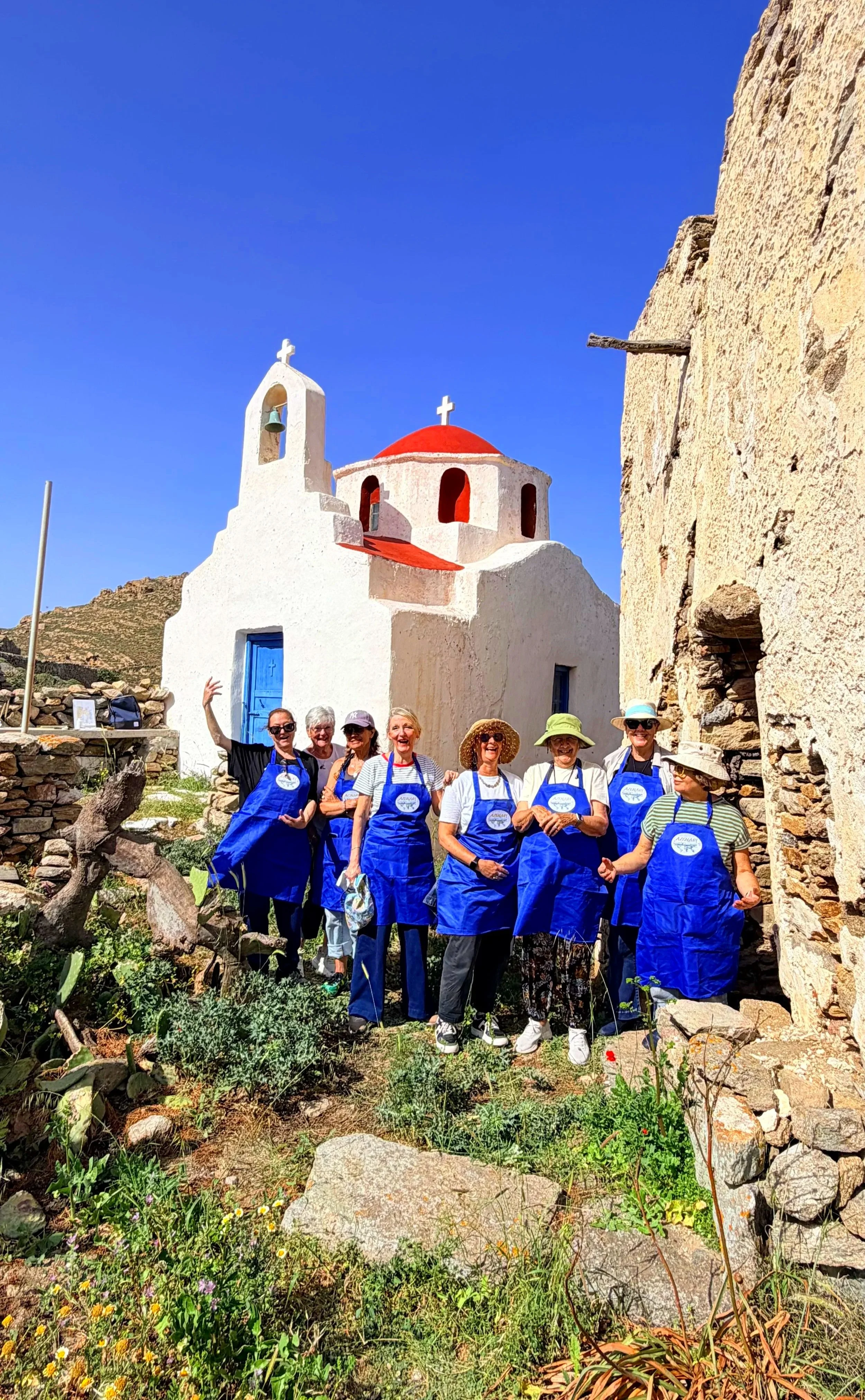 Art retreat Greece Mykonos Azenart Painting Holidays Greece