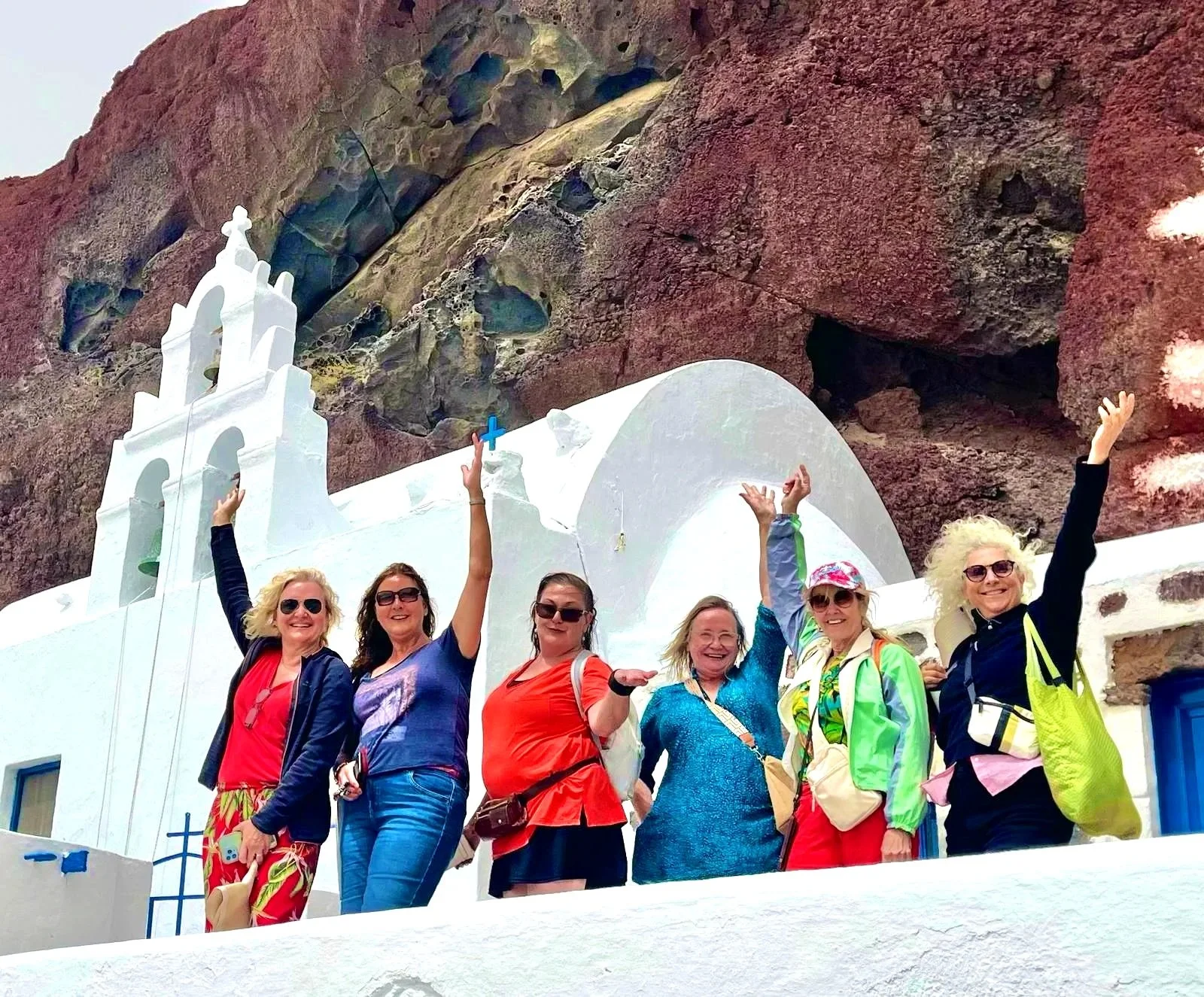 Greece art retreat art holiday Mykonos Azenart Painting Holidays