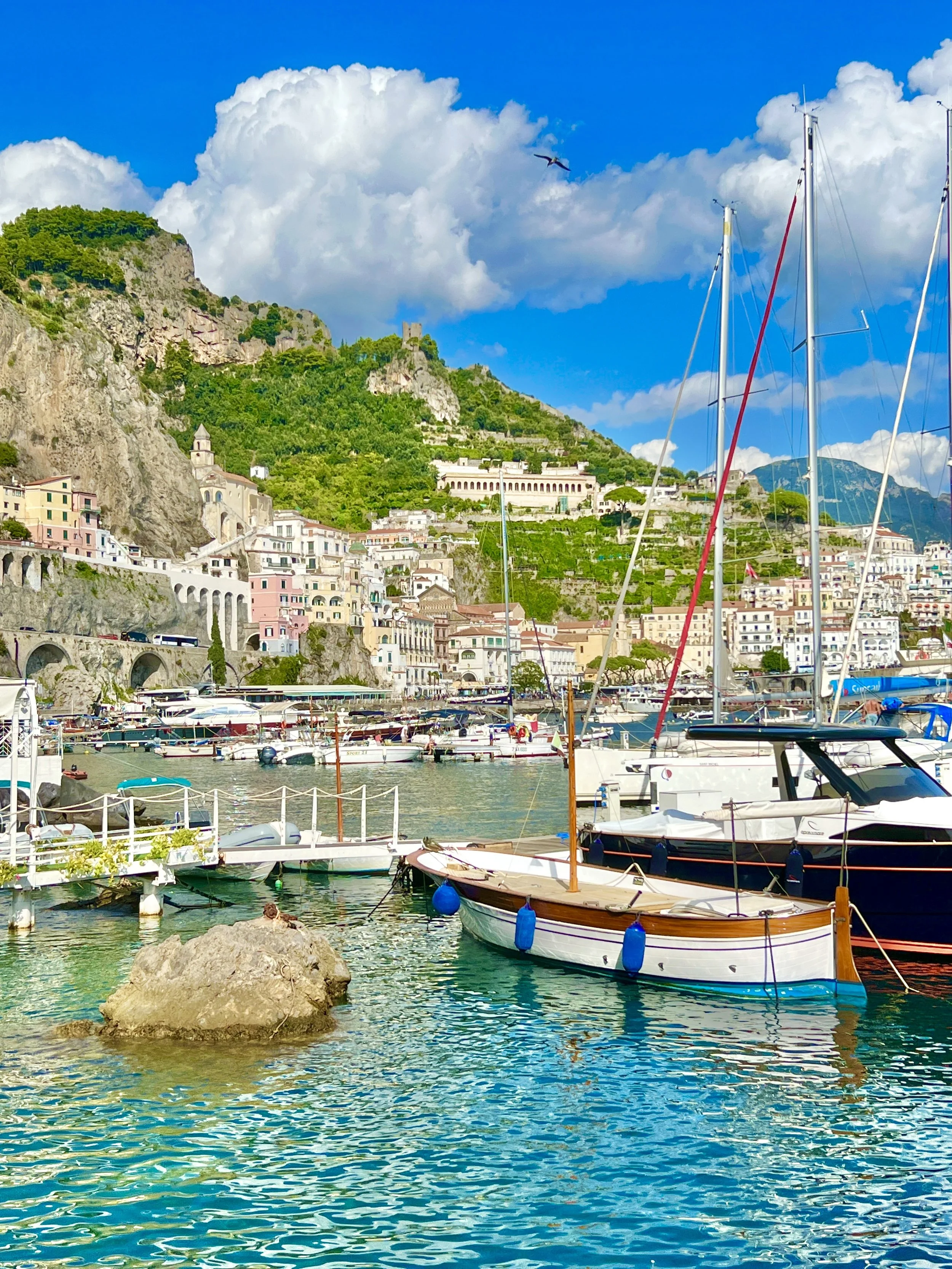 Art holiday Italy Amalfi coast art retreat Azenart Painitng holidays Italy