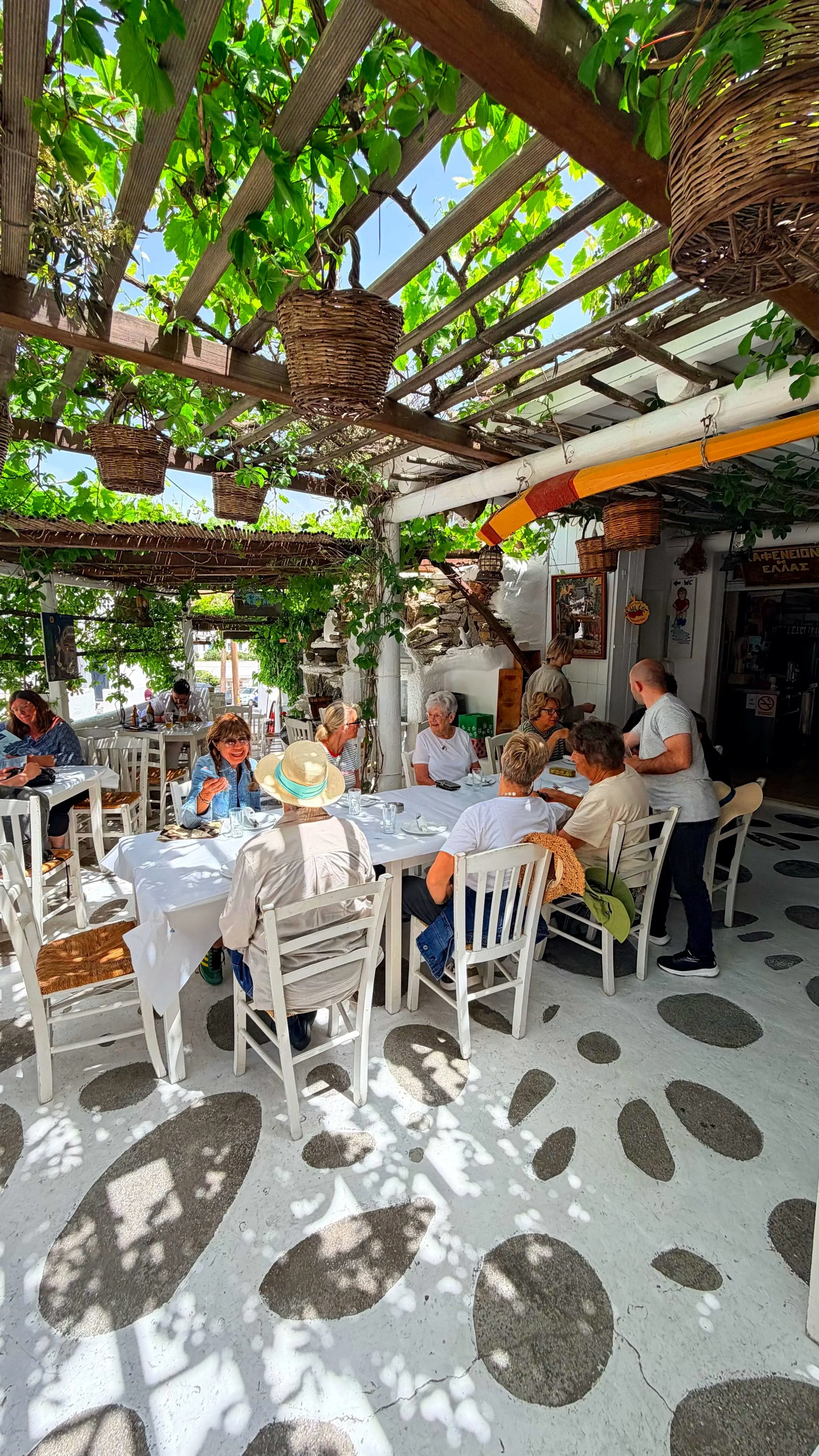 Art holiday Greece Mykonos Azenart Painting Holidays Greece
