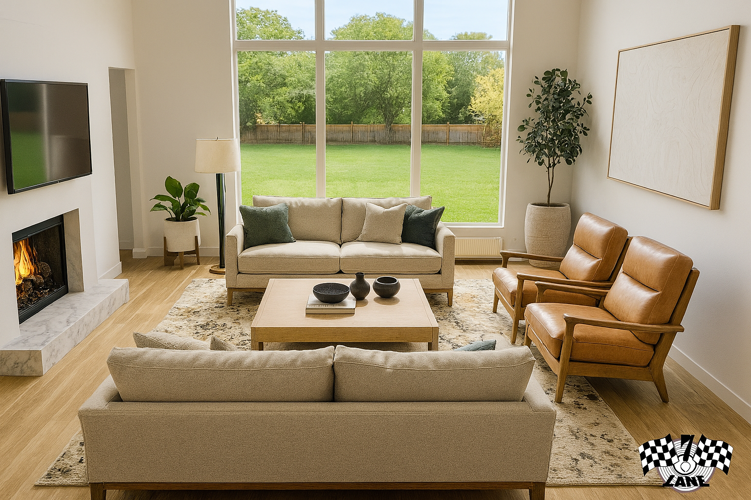  Living room &nbsp;design by Studio TAME. 