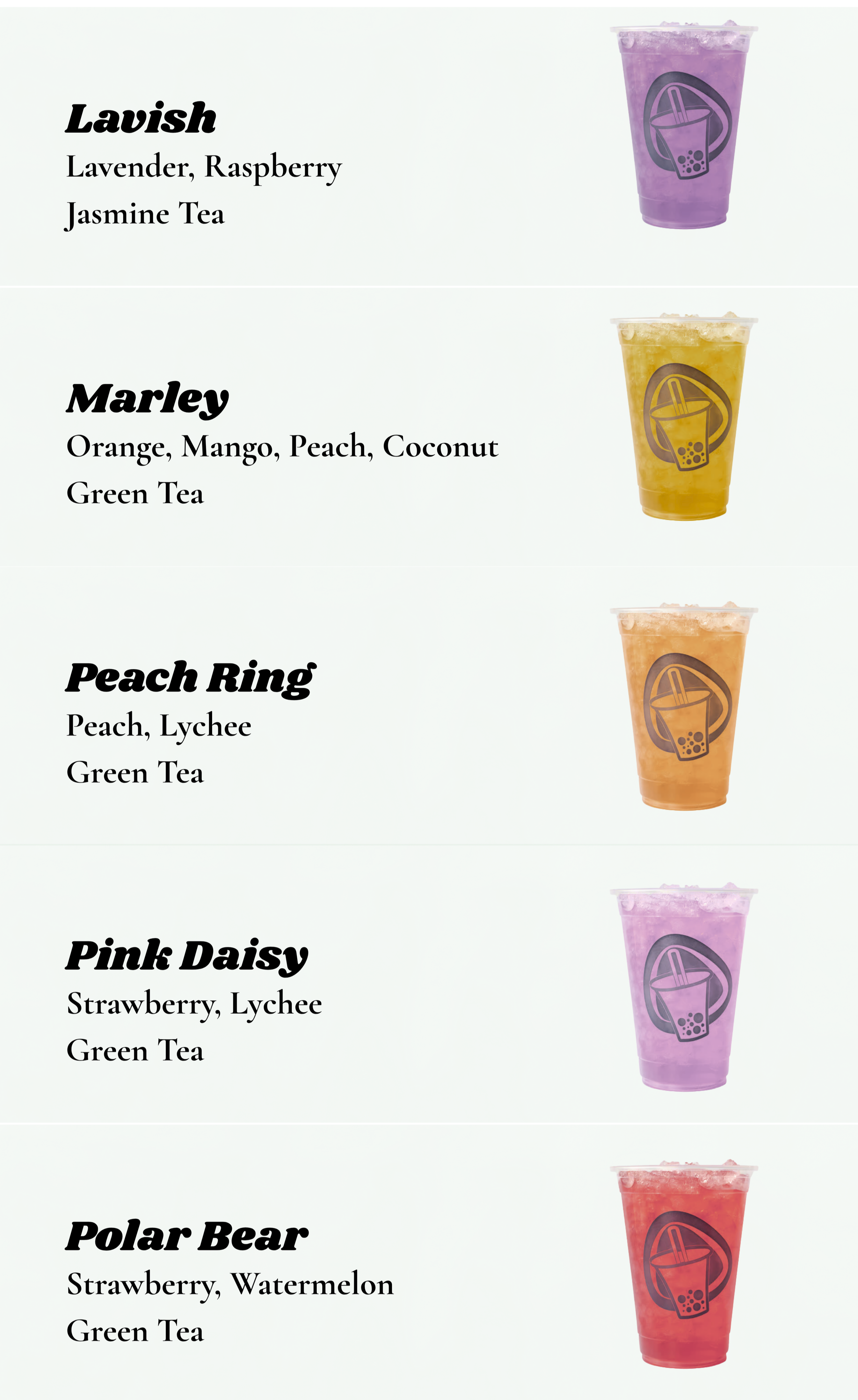 Secret Menu — Boiseboba