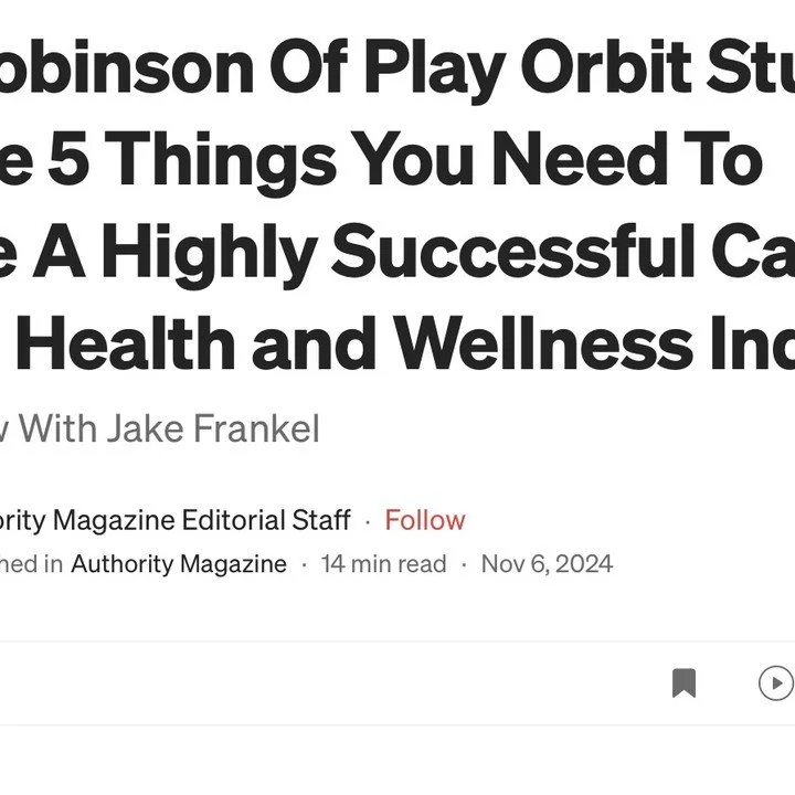 I&rsquo;m excited to share that I was recently interviewed by Jake Frankel at @authoritymagazine about designing for health and wellness. Great to discuss wellness and an honor to have the opportunity to highlight key qualities that help when address
