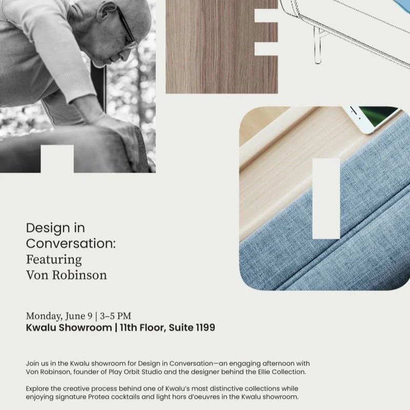 If you are heading to NeoCon, please join me for cocktails and conversation about designing for holistic well-being in work, life and healthcare settings. 
Monday, June 9 | 3-5 PM
NeoCon, @kwalufurniture showroom, Suite 1199
#neocon2025 #healthcarede