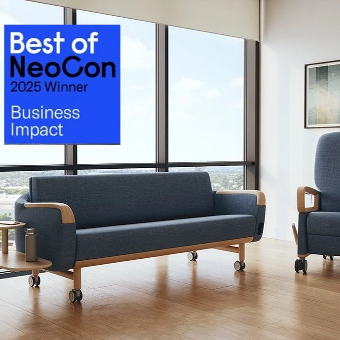 @kwalufurniture We&rsquo;re honored to share that the Ellie Collection, designed by Von Robinson of @playorbitdesign, has been recognized with a Best of NeoCon Business Impact Award and a Best of NeoCon Silver award.

And thanks, @kwalufurniture, for