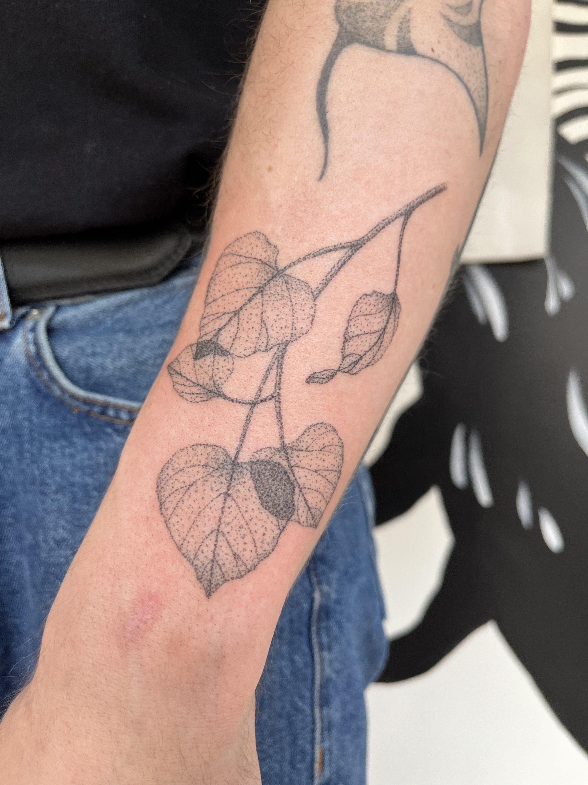 First tattoo on someone other than myself and another apprentice! AB Choi,  Mohave Creative, Los Angeles : r/TattooApprentice
