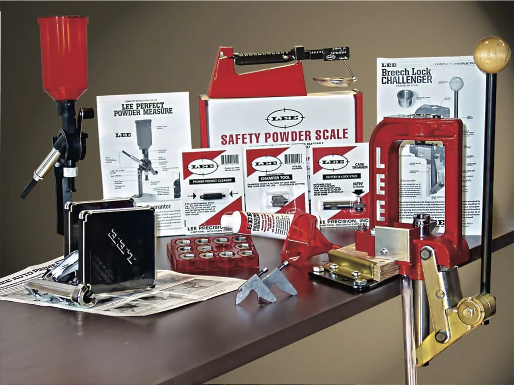 Lee’s Challenger Breech Lock Reloading Kit is a pretty remarkable value that comes with everything you need to get started, except a set of dies, for under $150!