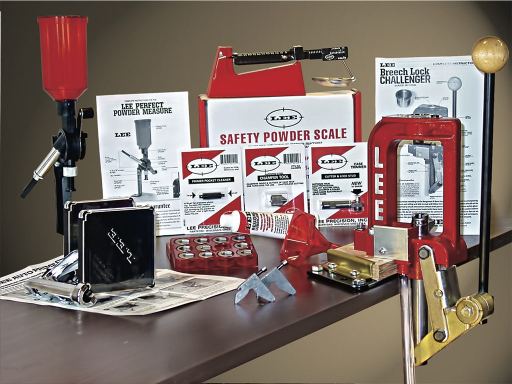 Lee’s Challenger Breech Lock Reloading Kit is a pretty remarkable value that comes with everything you need to get started, except a set of dies, for under $150!
