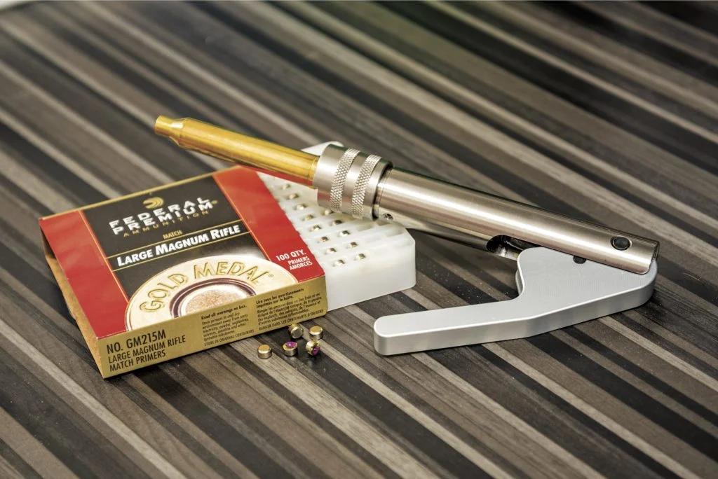 The feedback provided through the lever of a handheld priming tool is an important aspect for consistent primer seating.