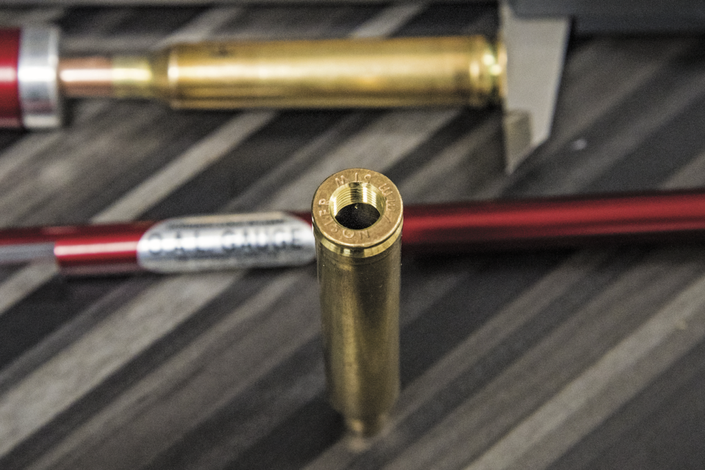 Send one of your fired cases and Hornady will thread it for their OAL gauge. It’s cheaper than buying the case from them and it’s custom fit to your chamber. It works better with a tight fit, too.