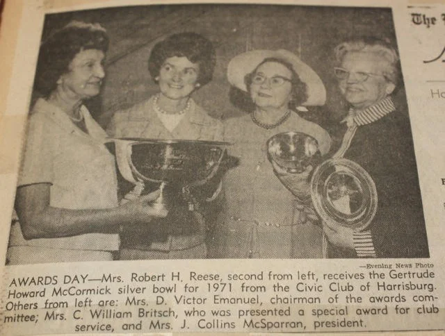 1971 Gertrude Howard McCormick Awards