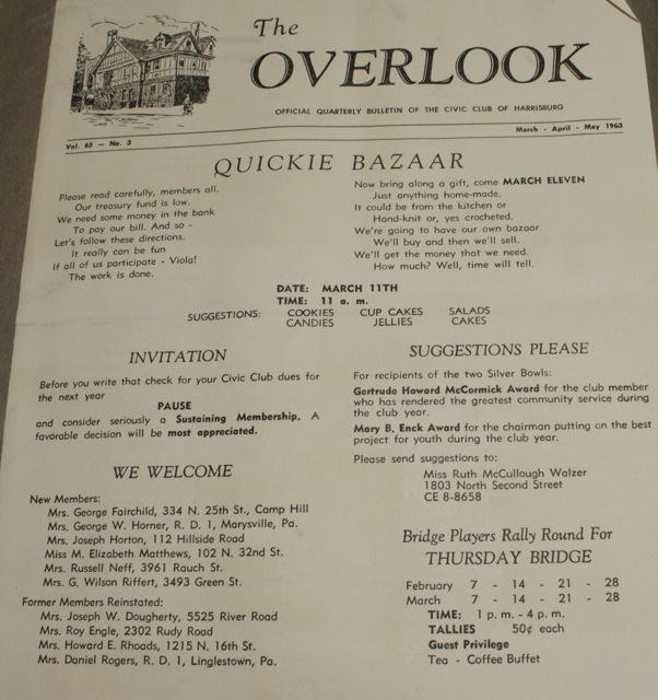 Mar-May 1963 Overlook