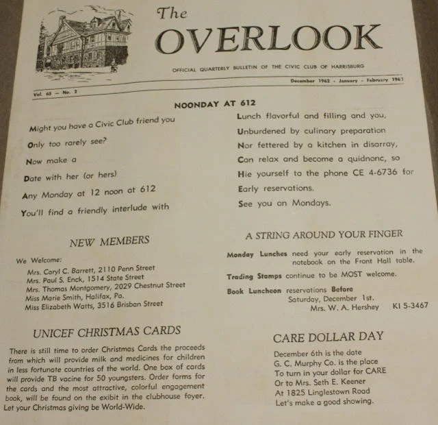 Dec 1962-Feb 1963 Overlook